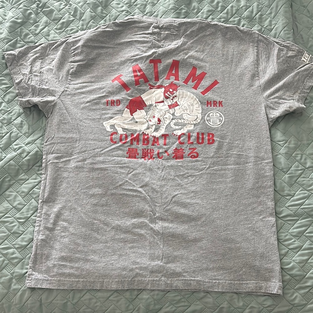 Tatami Fightwear Combat Club Gray T-Shirt